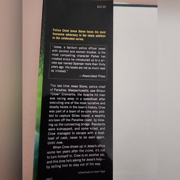 Robert B Parker "Stranger in Paradise" A Jesse Stone Novel # 7-Hardback Book - Picture 4 of 8